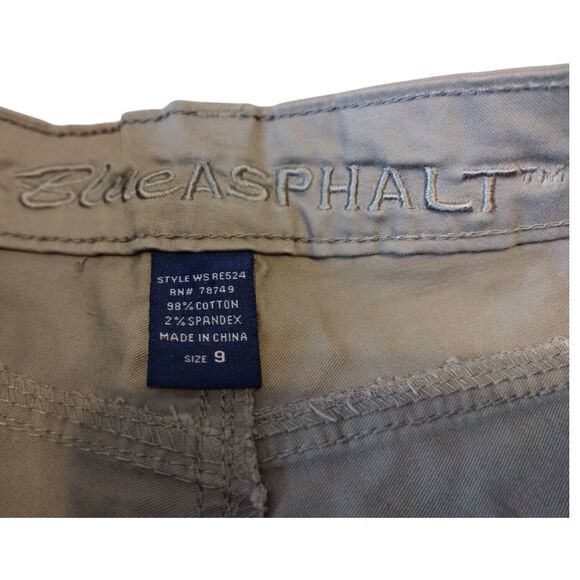 Blue Asphalt Gray Straight-Leg Stretch Low-Rise Denim Jeans Size 9 Women's - Picture 7 of 7